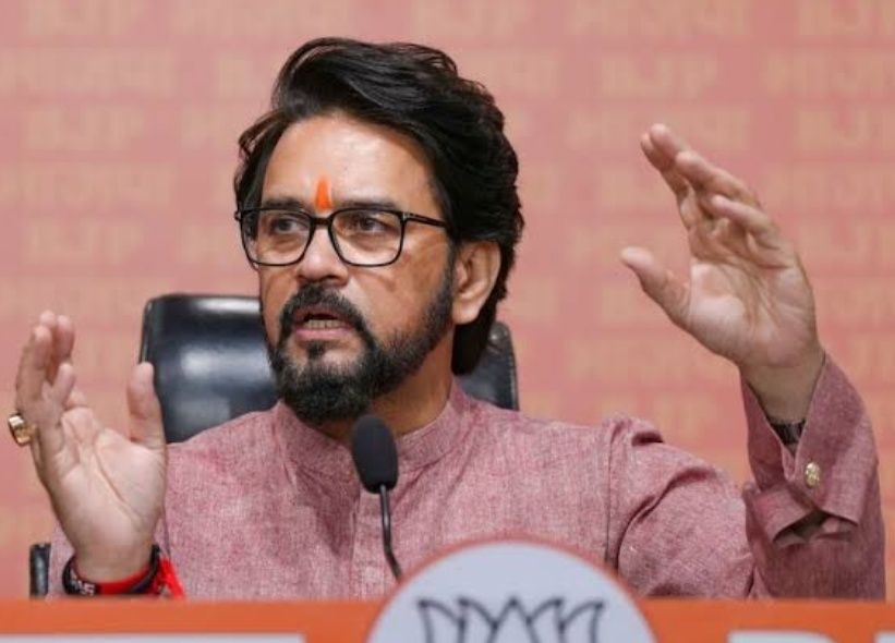 सांसद अनुराग सिंह ठाकुर ने बोला हिमाचल प्रदेश की कांग्रेस सरकार पर हमला, बताया विफल सरकार